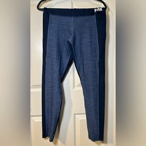 VS PINK Ultimate Leggings - blue, size L